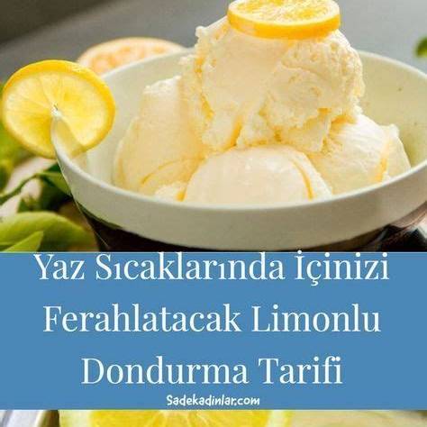 LİMON DONDURMA